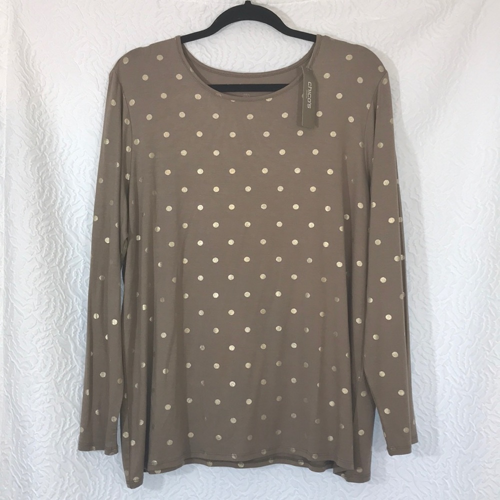 Chico’s Long Sleeve Ultimate Tee